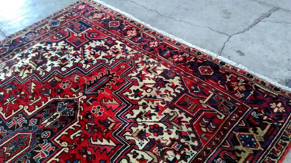 8 x 11 Perrsian Heriiz Rug Tribbal Carpet #B-80873
