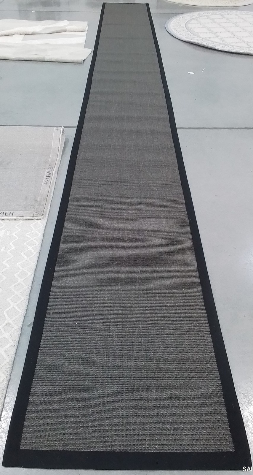CHARCOAL 2′-6″ x 22′-0″ Flaw in Rug, Reduced Price 1172793396 NF441D-222