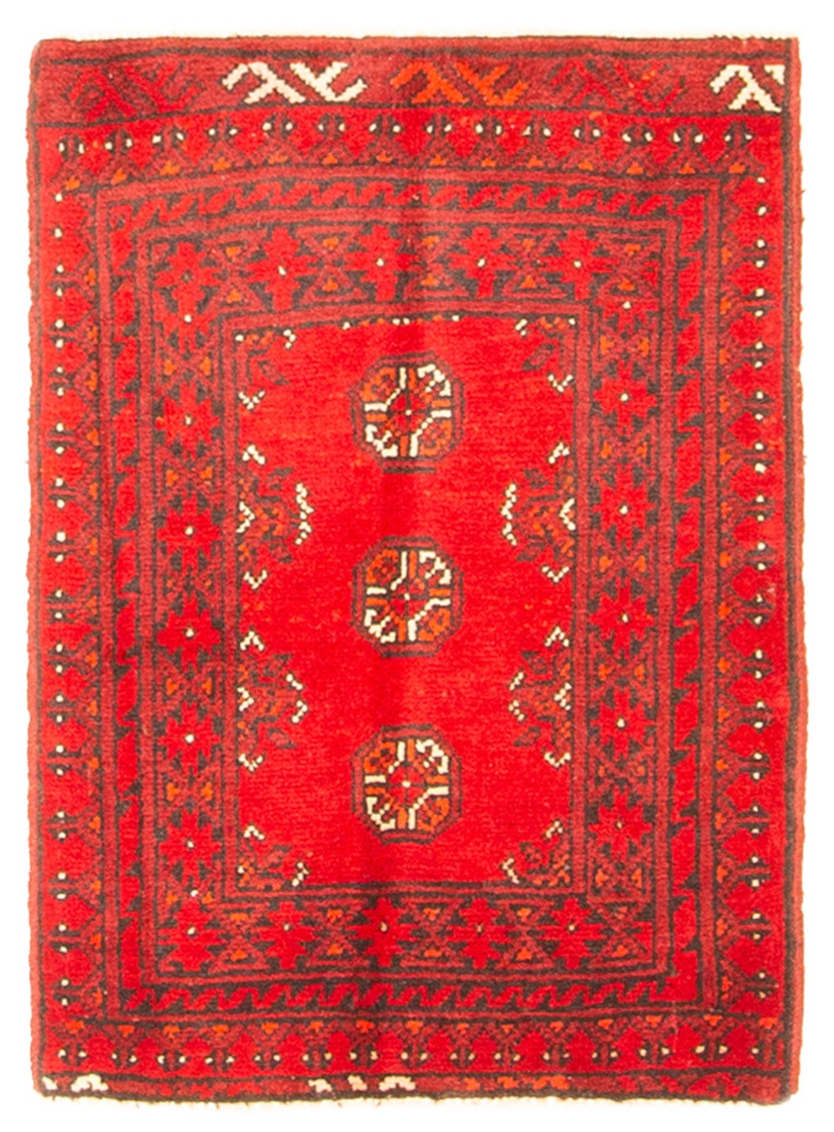 Traditional Hand Knotted Oriental Area Rug 1’8″ x 2’6″ Wool Carpet