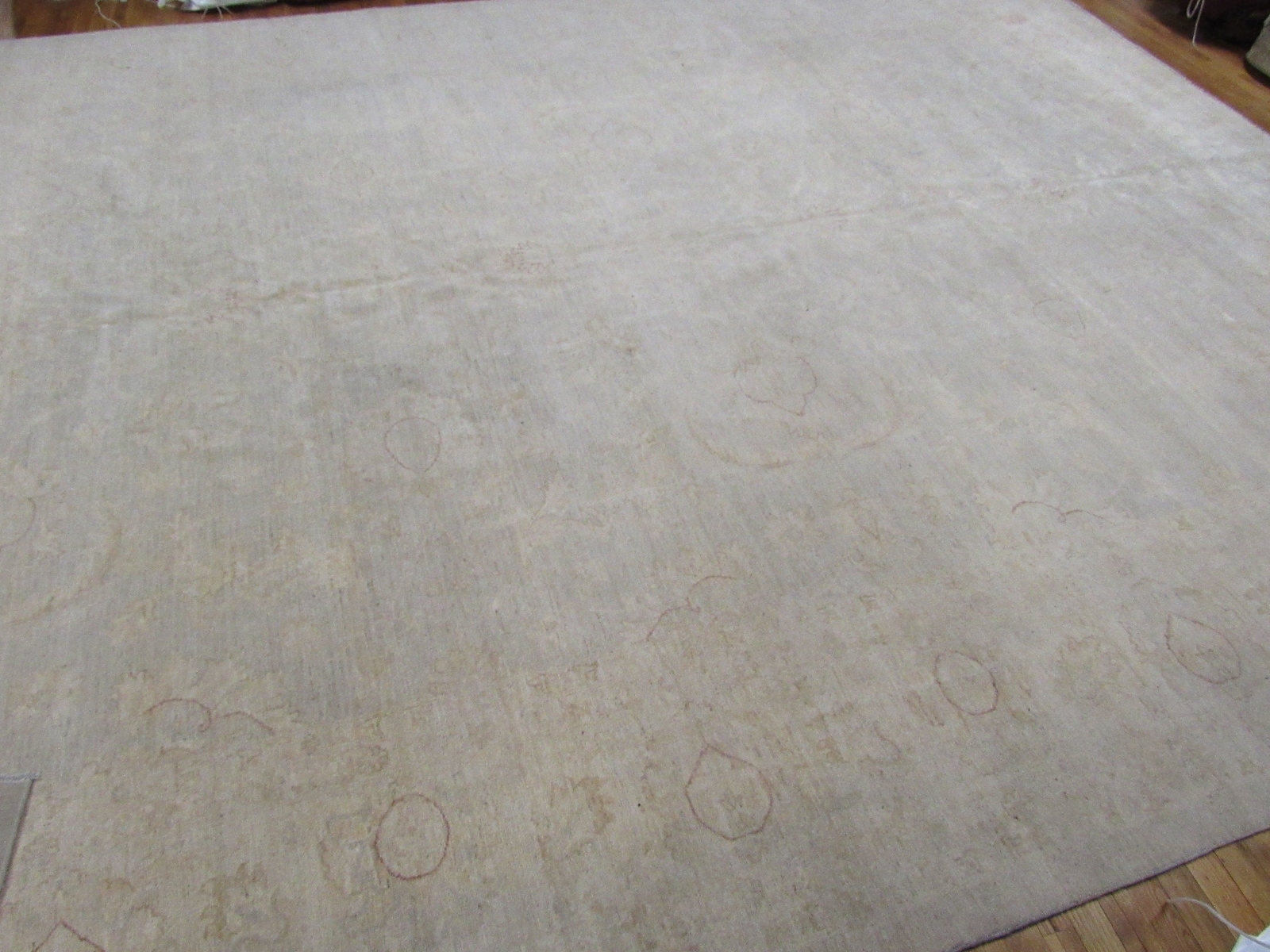 12×15′ Gray Pakistani Chobi Peshawar Rug 26990