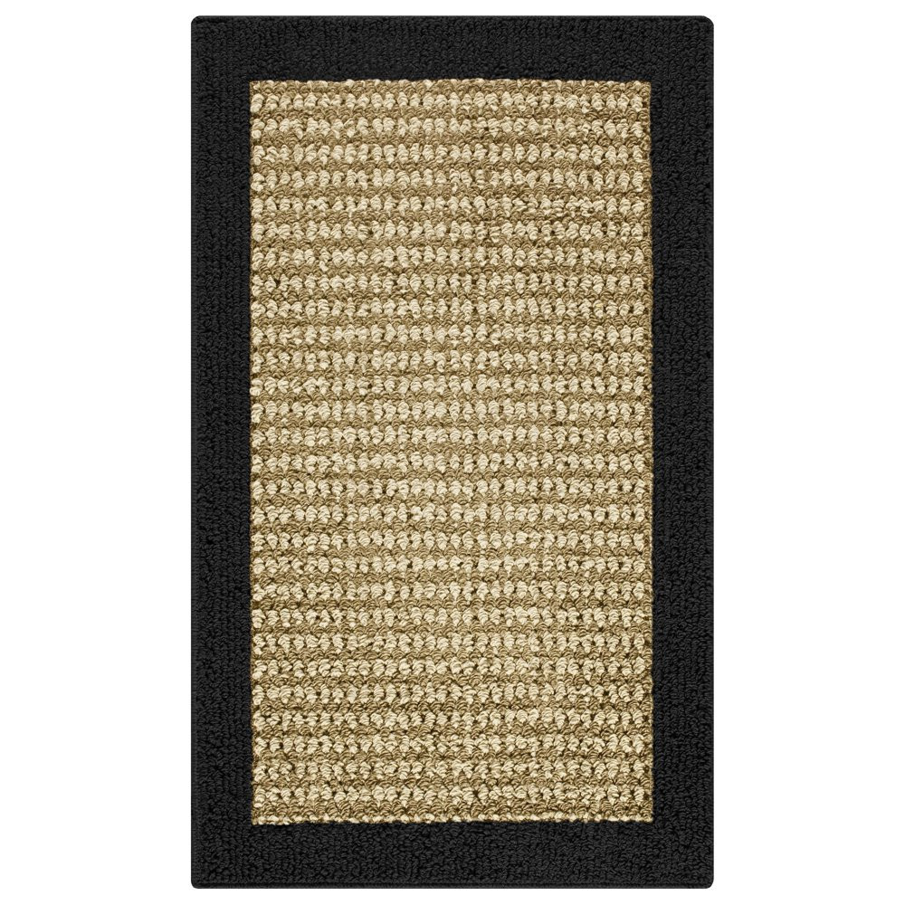 Stain and Fade Resistance Indoor Entryway Non Slip Accent Rug Runner 1’8″ X 2’6″