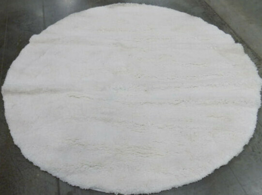 WHITE 6′-7″ X 6′-7″ Stained Rug Reduced Price 1172563095 SG151-1010-7R