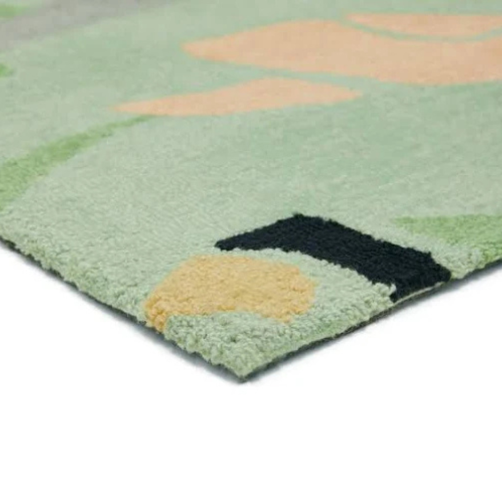 Modern Abstract Design Handmade Hand Tufted Woollen Area Rug, Custom Size Rugs