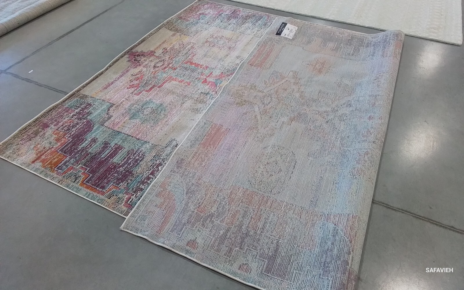 LIT GREY / PURPLE 8′-0″ x 10′-0″ Flaw in Rug, Reduced Price 1172770526 CRS517P-8