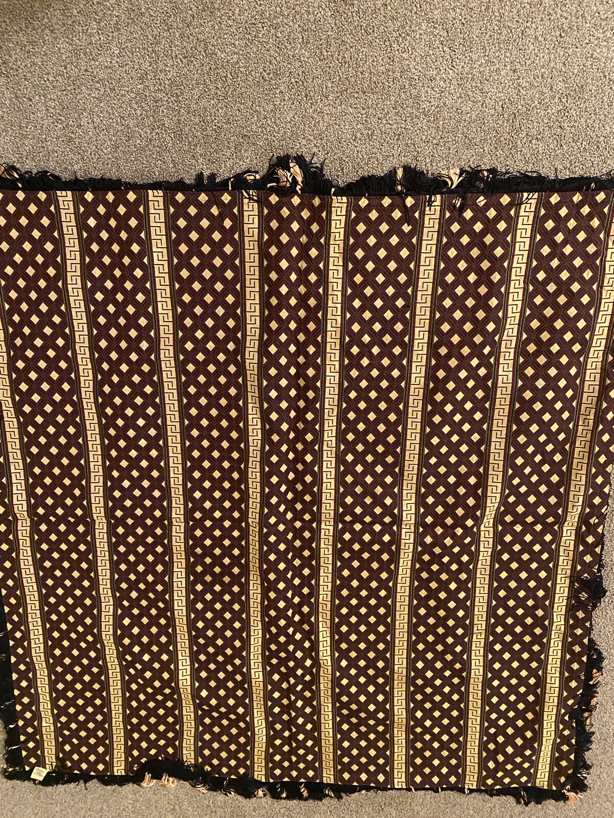 Vintage Moroccan Rug Handmade 4’6” X 4’6”