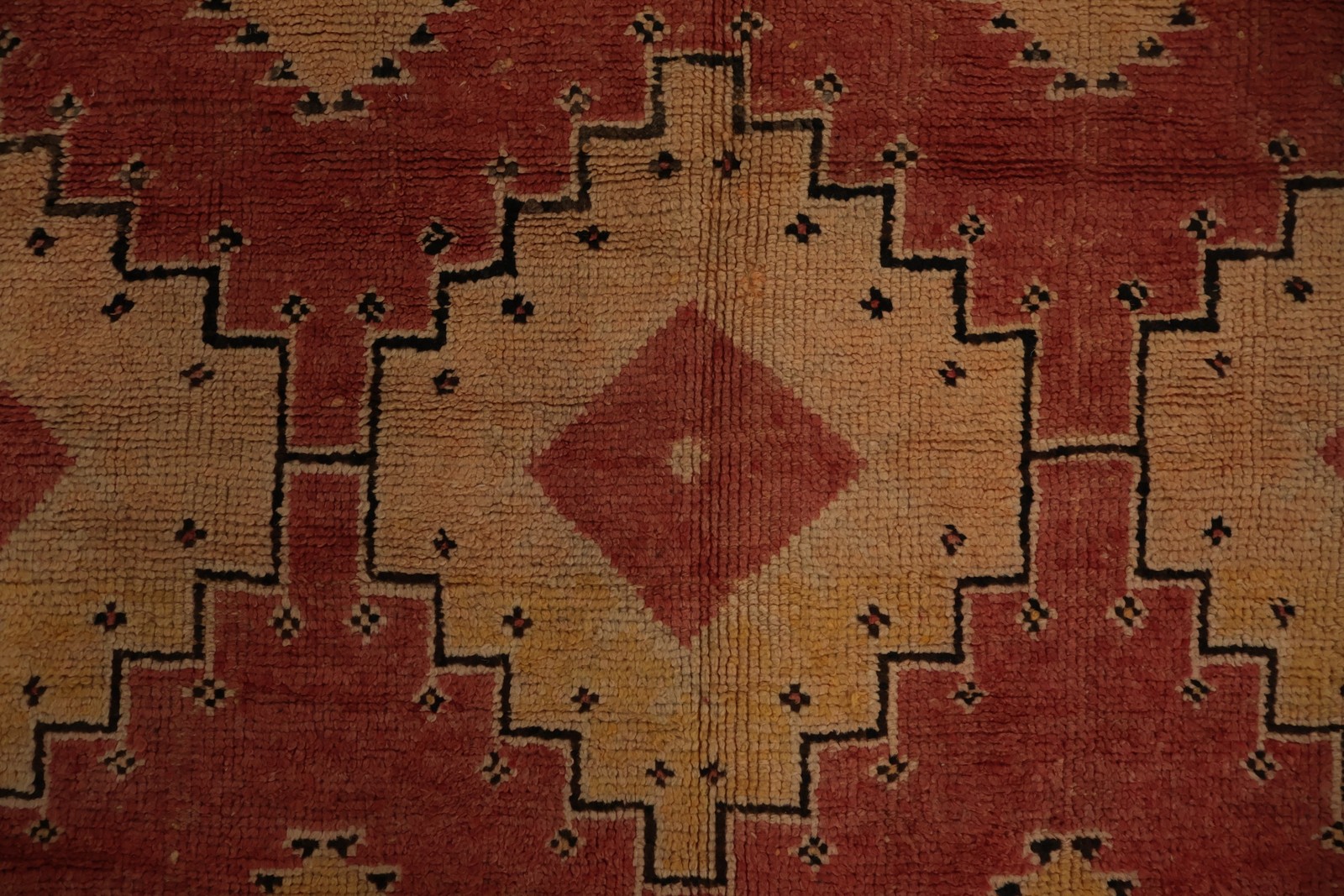 Tribal Moroccan Oriental Area Rug 5×11 Home Decor Handmade Semi-Antique Carpet
