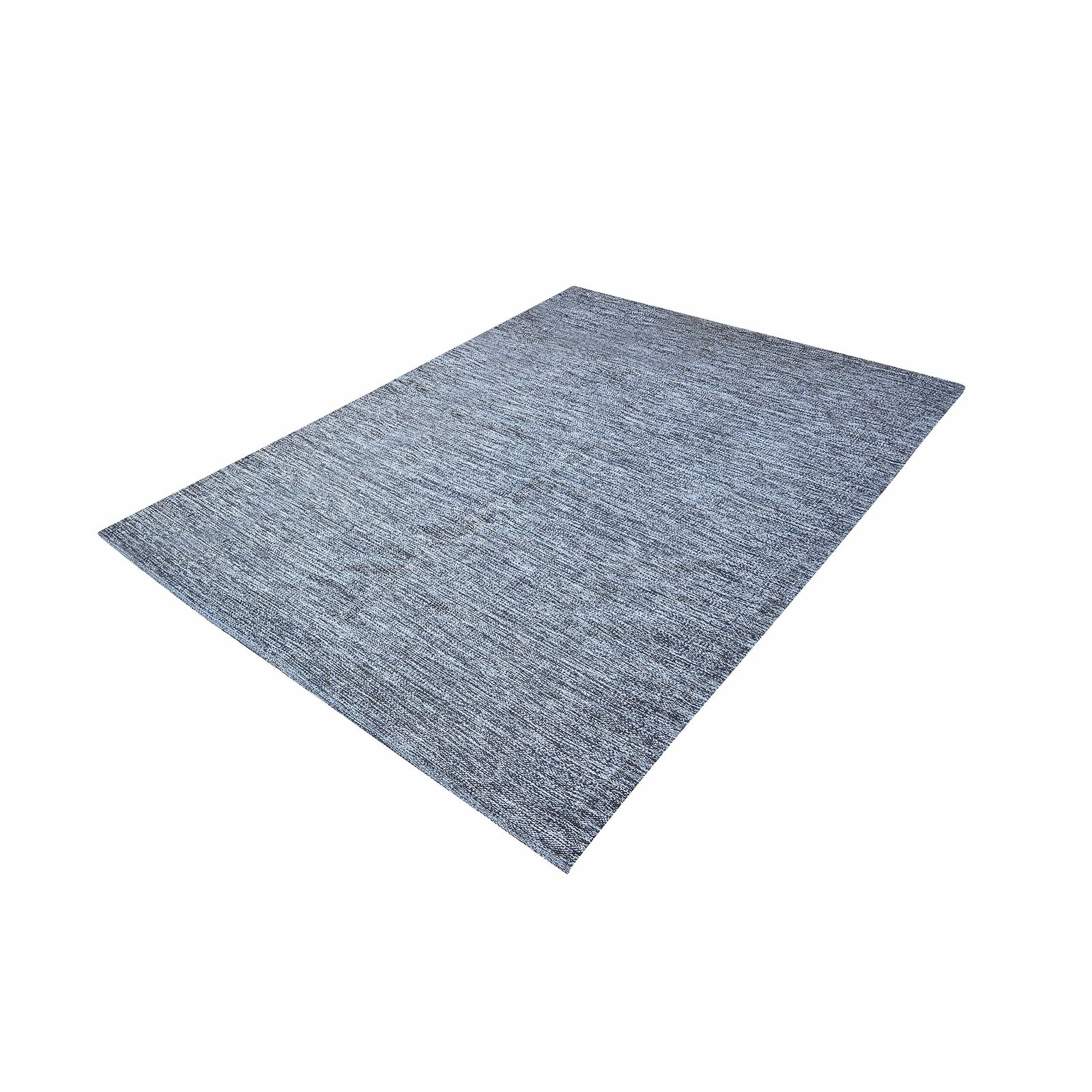 Dark Gray 5×7′ Area Rug Cotton Black Reversible Living Room Bedroom Home Decor