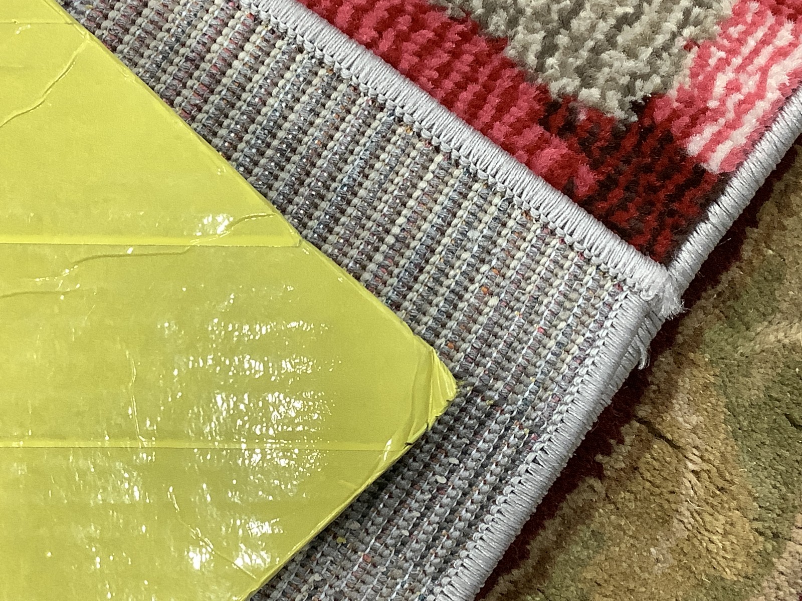 GREY / RED 9′-0″ x 12′-0″ Damaged Rug, Reduced Price 1172684435 MAD425R-9
