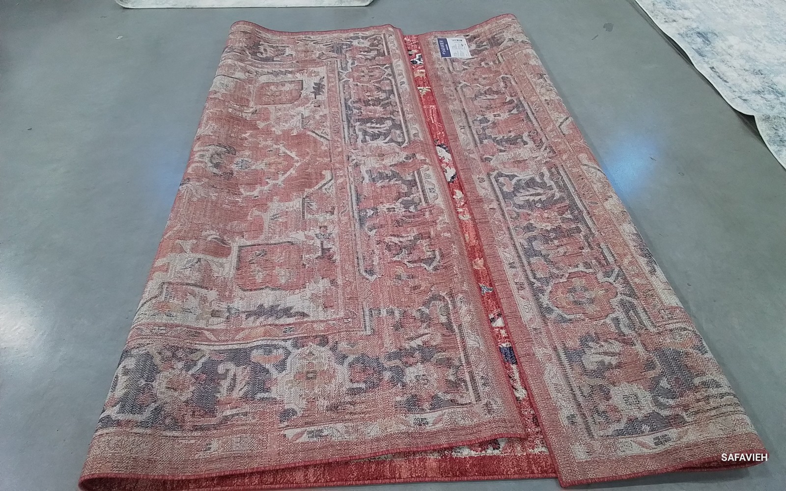 RED / IVORY 8′-0″ x 10′-0″ Flaw in Rug, Reduced Price 1172792156 CHL411Q-8
