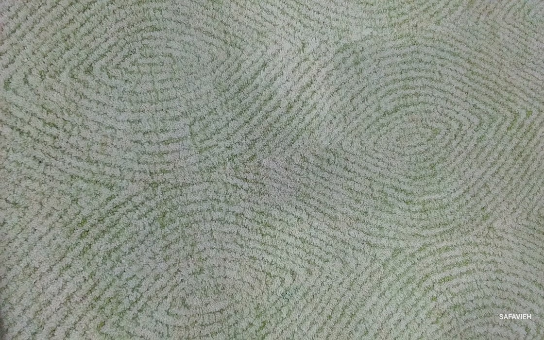 GREEN / IVORY 6′-0″ x 9′-0″ Back Stain Rug, Reduced Price 1172806071 ABT340Y-6