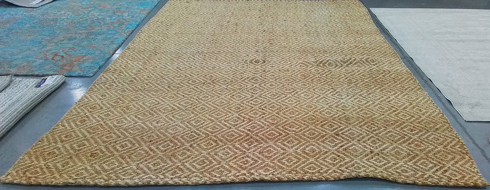 IVORY / NATURAL 10′-0″ x 14′-0″ Flaw in Rug, Reduced Price 1172796880 NF261A-10