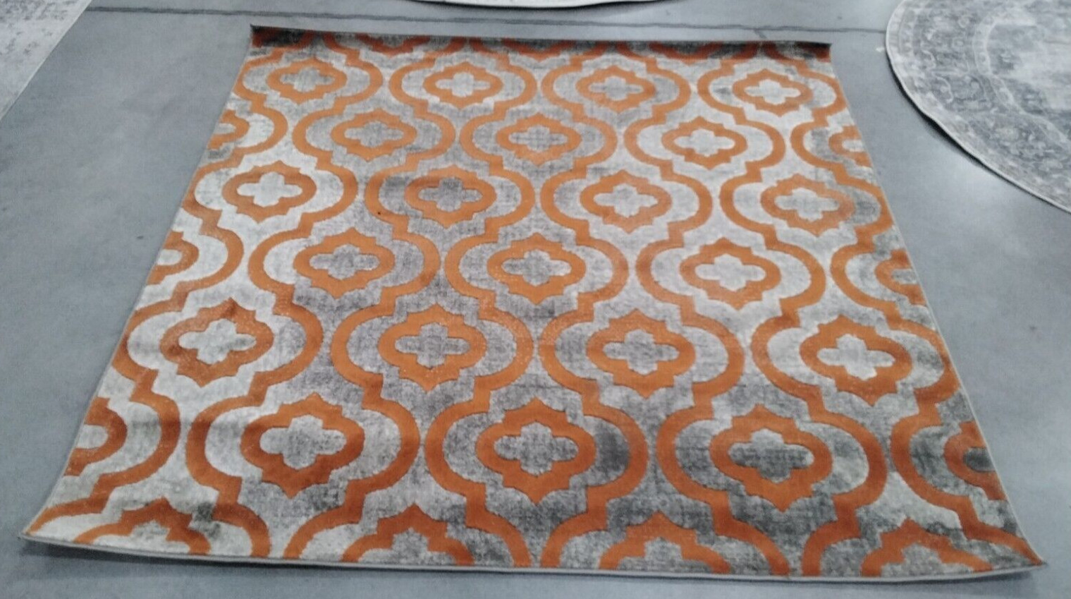 LIGHT 5′-1″ X 5′-1″ Square Stained Rug Reduced Price 1172734046 PRL7734F-5SQ