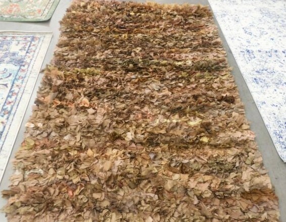 NATURAL / MULTI 5′ X 8′ Missing Patches Rug Reduced Price 1172610847 SG951N-5