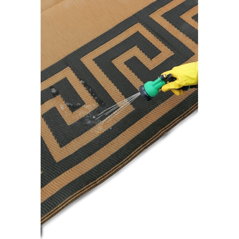 Reversible Patio Mat Durable Lightweight Easy Clean Ideal RV Camping Outdoor Use