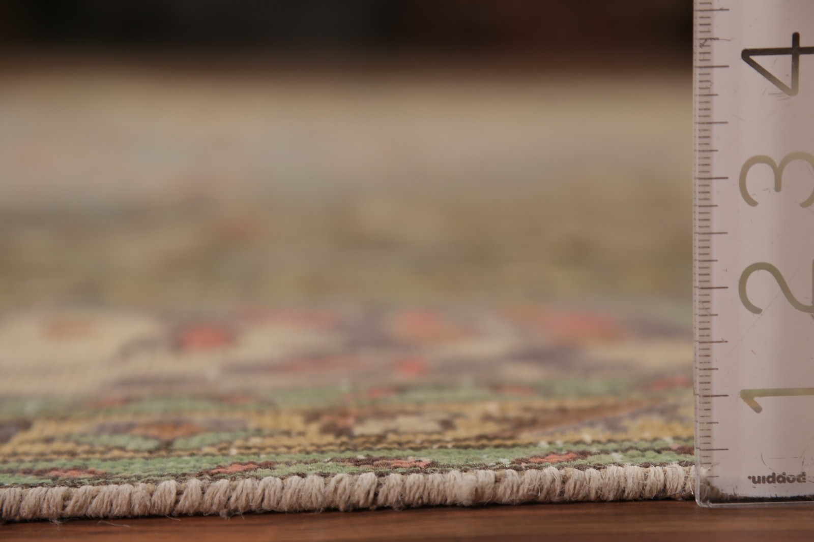 Light Blue Handmade Area Rug 8×11 Over-Dyed Traditional Living Room Carpet