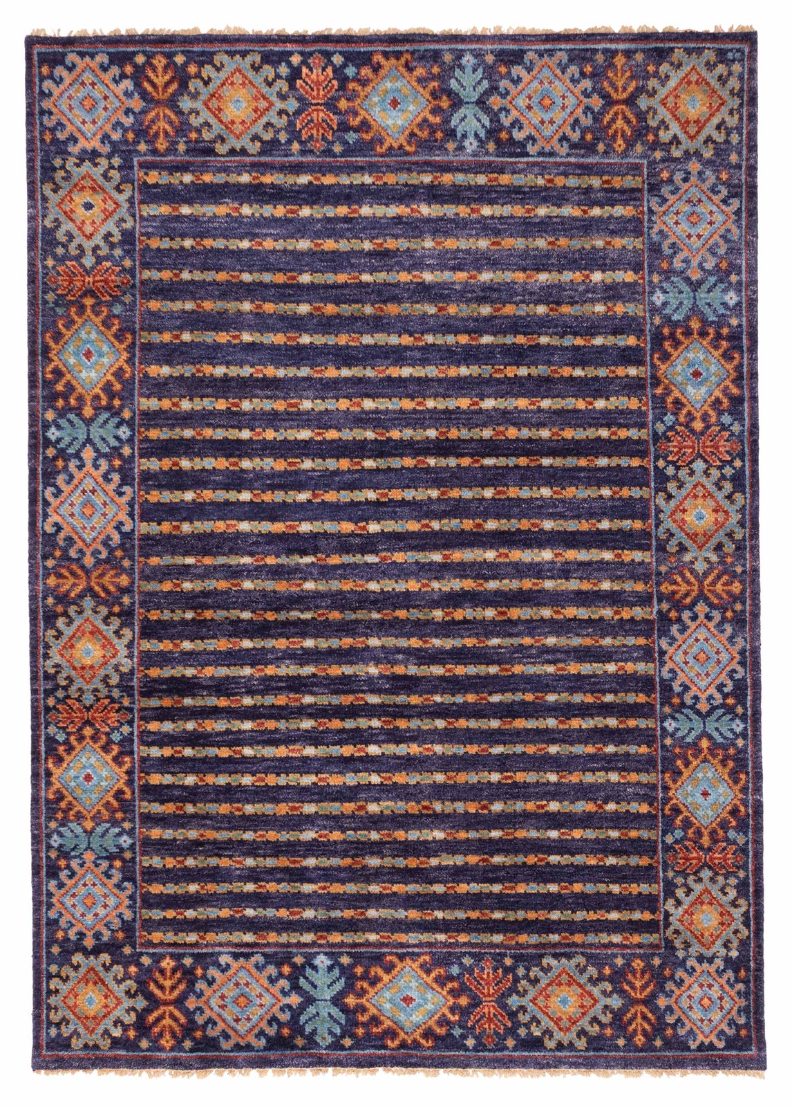 Traditional Hand-knotted Wool Oriental Carpet 5’9″ x 8’1″ Area Rug