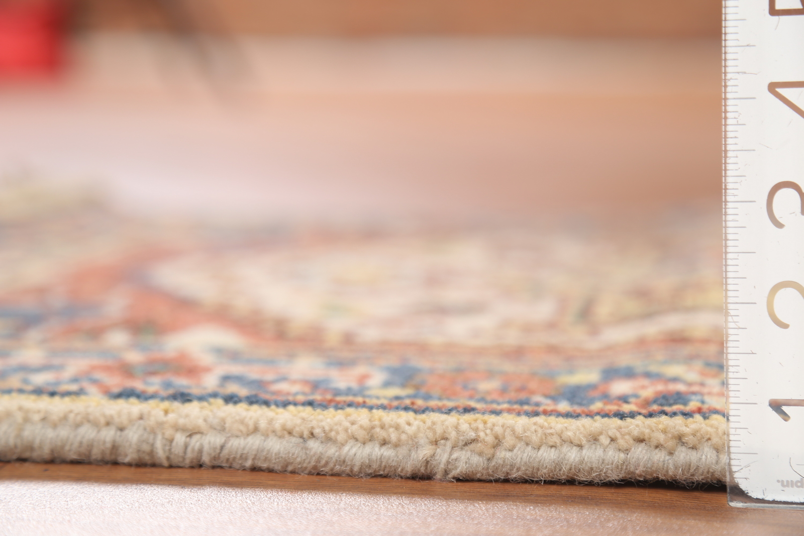 Ivory Heriz Serapi Beauty Hand-Knotted Indian Accent Carpet in Wool 2×3 ft