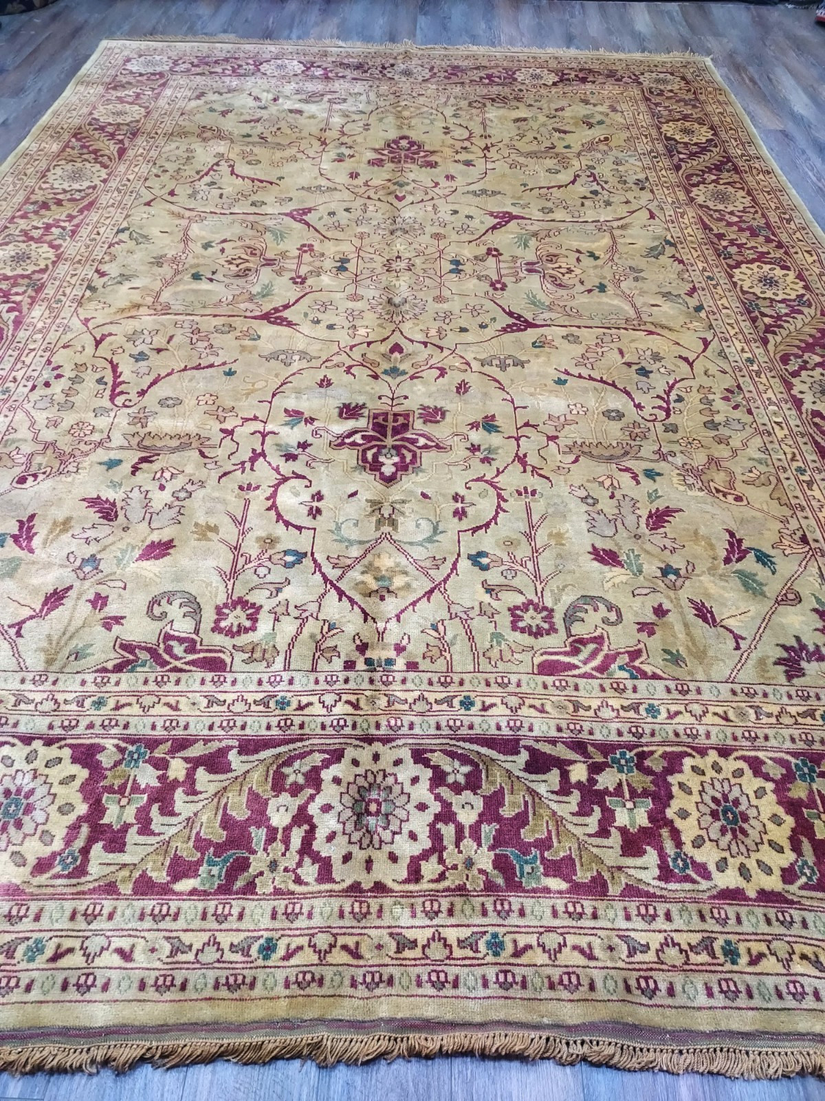 Turkish Bohemian Rug,Turkish Rug,Royal Design Hand Made Bohemian Rug, 10×14 Ft