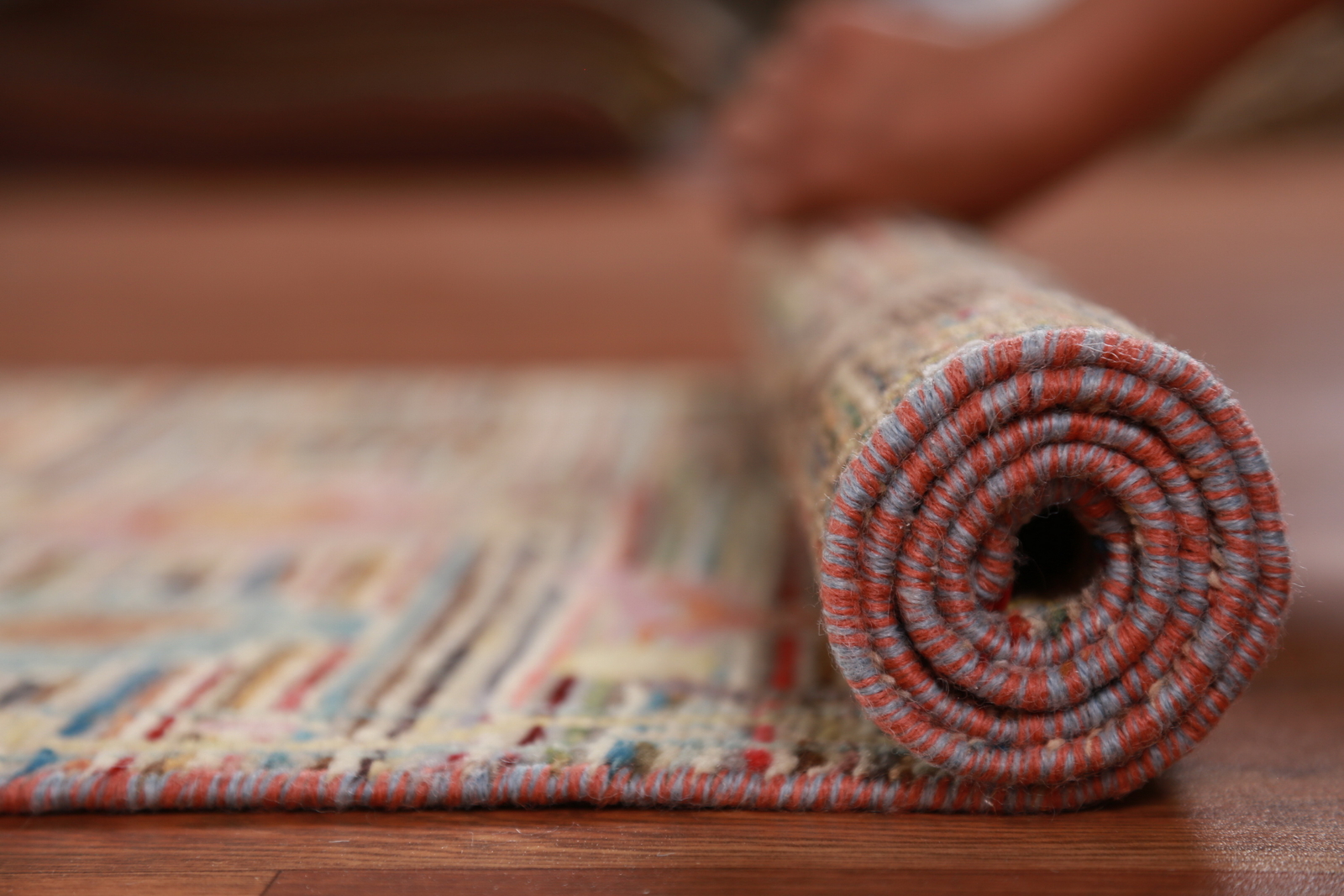 Vegetable Dye Handmade Oushak Turkish Hallway 10′ Runner Rug Wool Carpet 3×10 ft