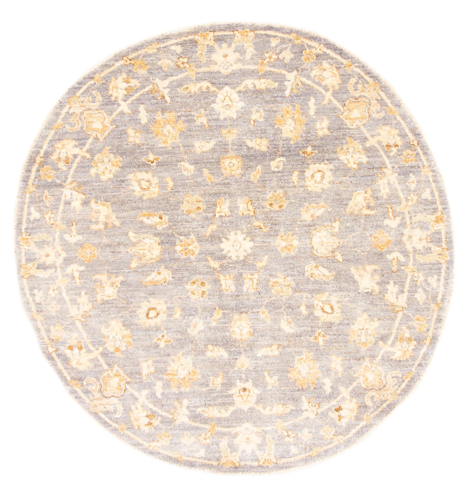 Traditional Vintage Hand-Knotted Area Rug 4’0″ x 4’2″ Oriental Wool Carpet
