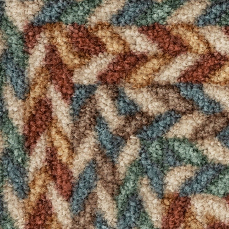 Traditional Braid Print Accent Runner Rug Machine Washable Indoor Latex Backing