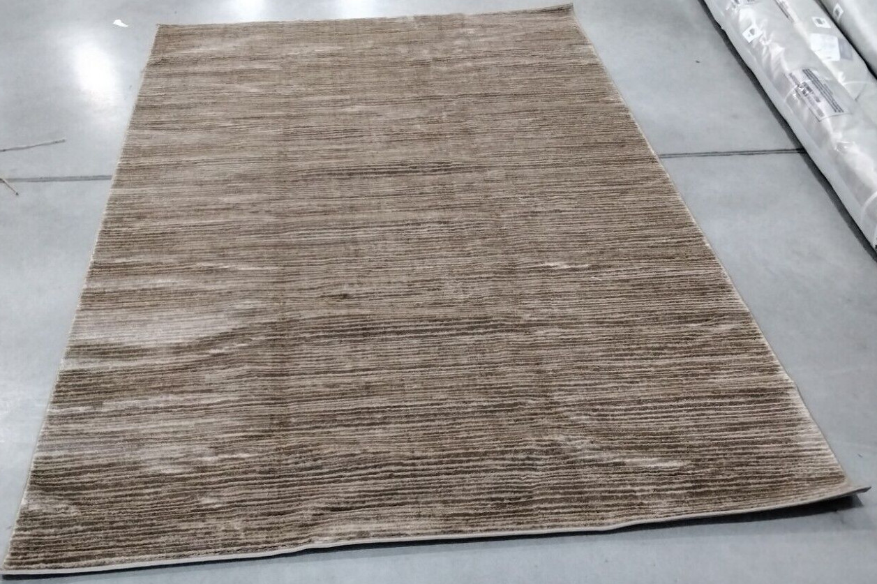 LIGHT BROWN 5′-1″ X 7′-6″ Damaged Binding Rug Reduced Price 1172722605 VSN606C-5