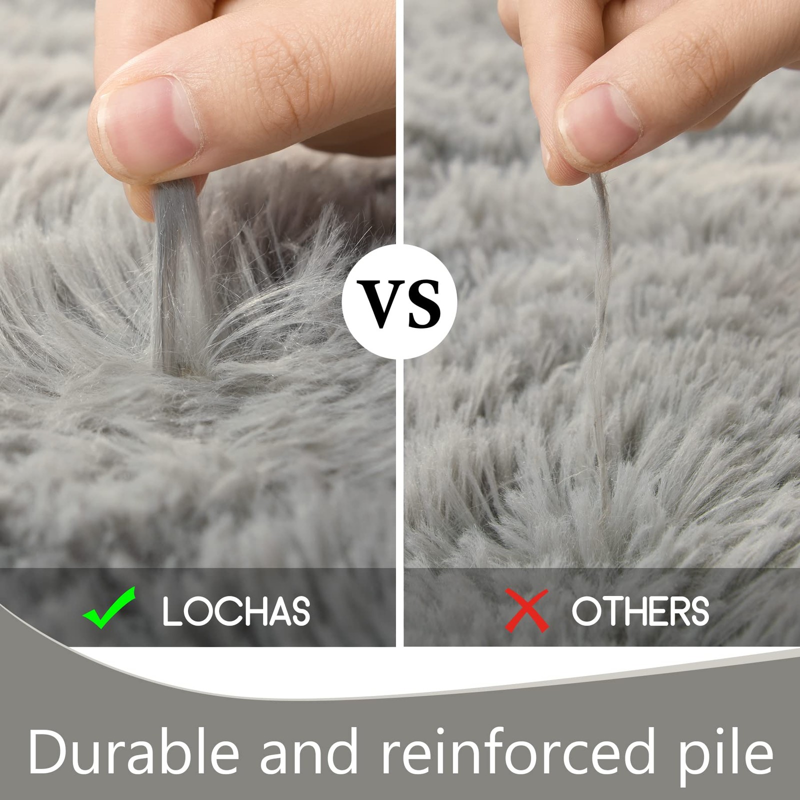 Ultra Soft Indoor Modern Area Rugs Fluffy Living Room Carpets for Children Be…