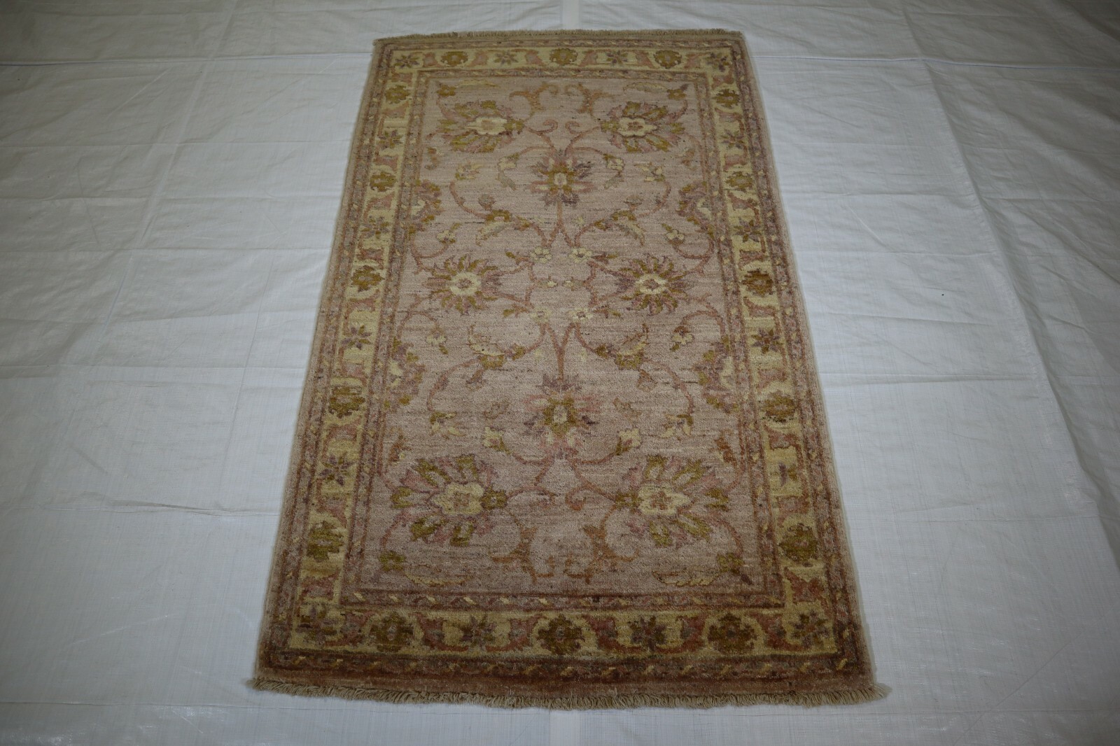 3’2″ x 5’2″ ft. Chobi Rug, Colorful Rugs, Pakistani Rug, Hand Knotted Wool Rug