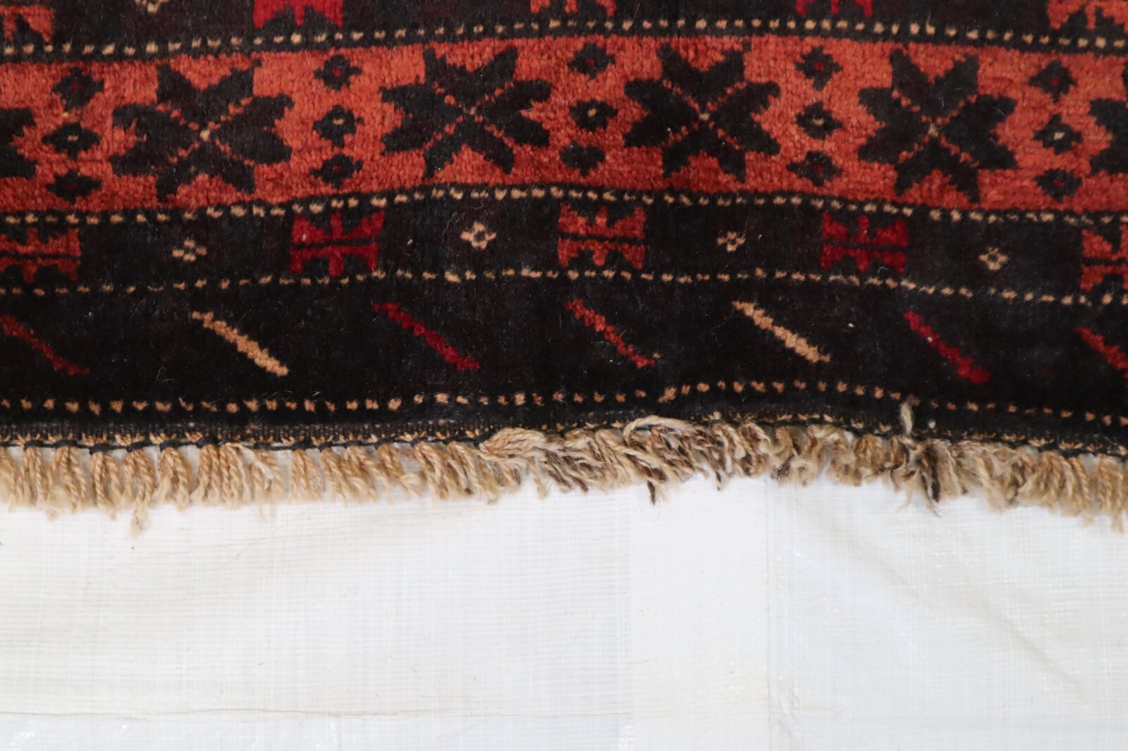 4’1″ x 6’8″ ft. Afghan Tribal Vegetable Dye Hand Knotted Wool Oriental Area Rug