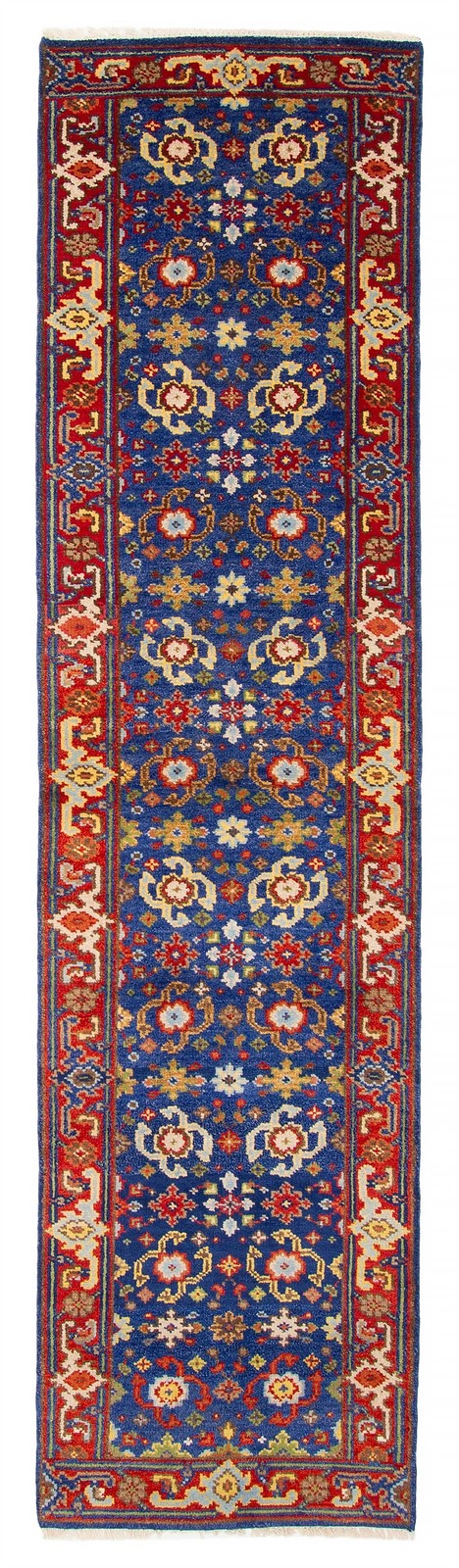 2’5″ x 10’1″ Vintage Hand-knotted Runner Rug Traditional Oriental Wool Carpet