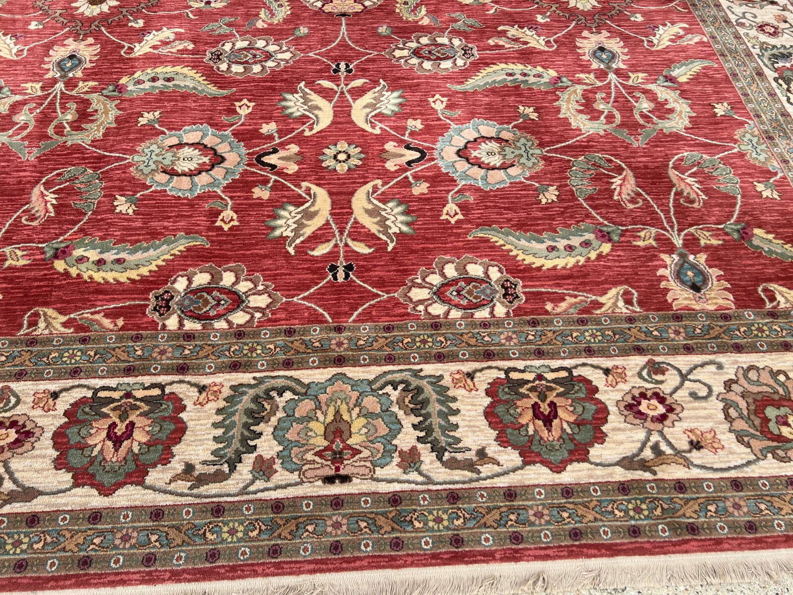 11’6″ x 16′ Karastan Agra Design Oriental Rug – 100% Wool – Made in USA