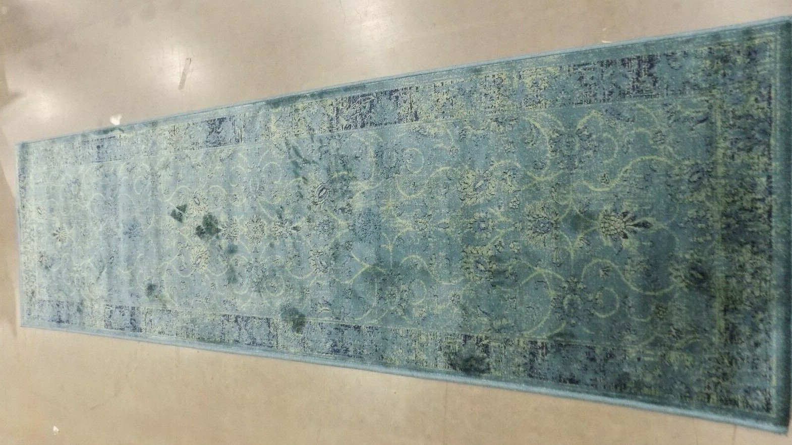 MULTI 2′ X 7′ Pressed Piles Rug, Reduced Price 1172577342 VTGB117-2220-27