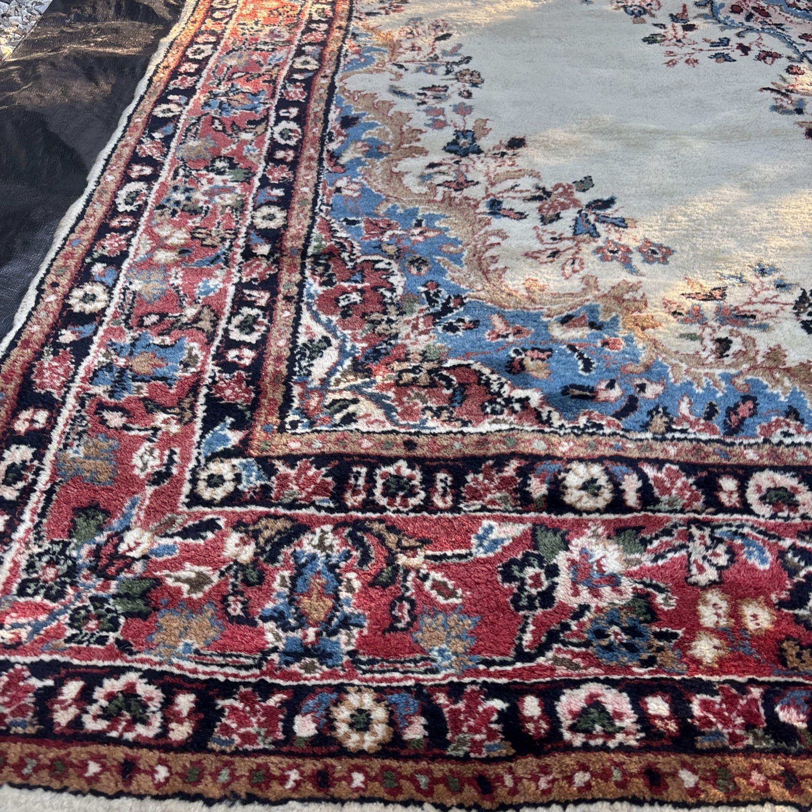 Oriental 8 x 10 Fine Quality Wool Hand Knotted Oriental Rug RARE