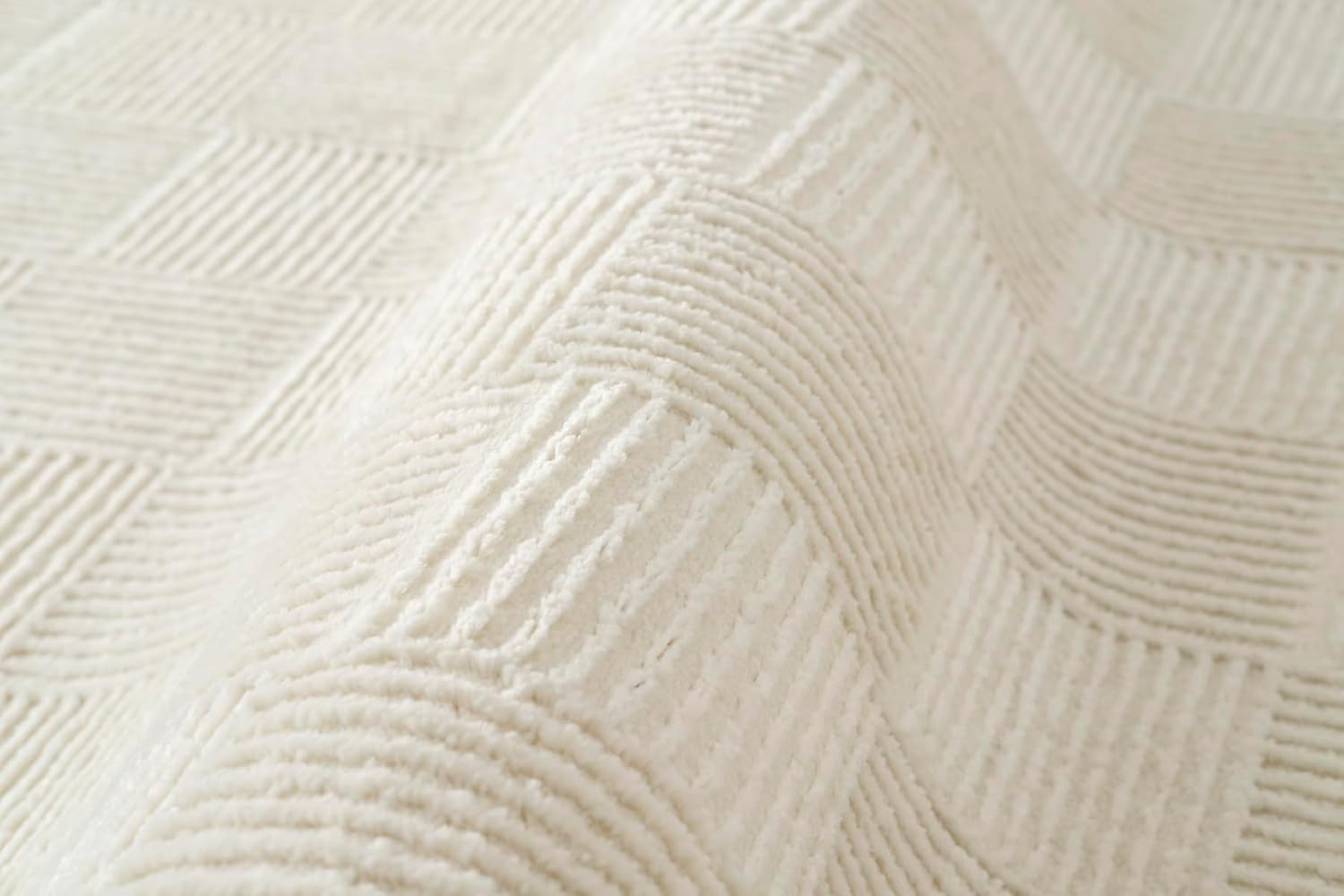 Beige 8’X10′ Washable Area Rug – Eco-Friendly, Medium Pile, Oeko-Tex Certified