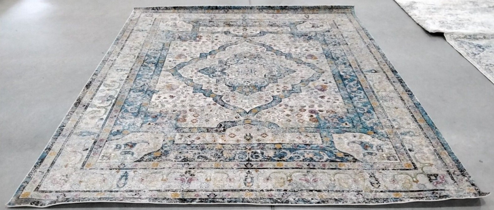 CREME / RED 8′ X 10′ Flaw in Rug, Reduced Price 1172715482 ARA106E-8