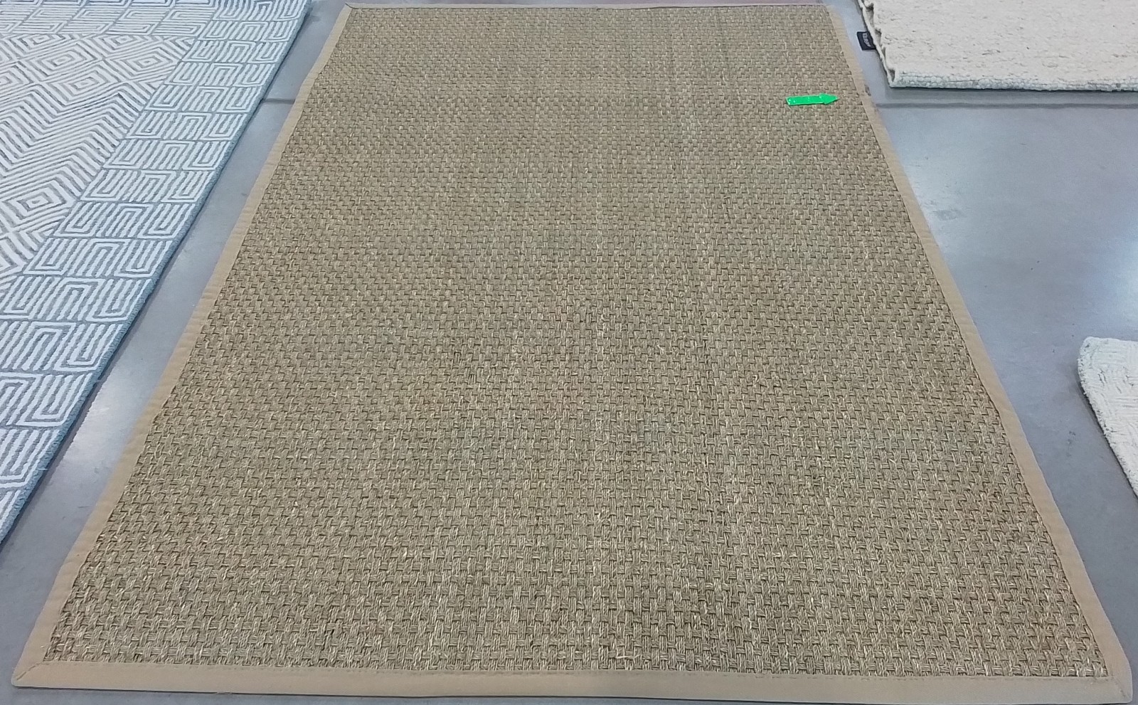 NATURAL / BEIGE 6′-0″ x 9′-0″ Stained Rug, Reduced Price 1172777053 NF114A-6