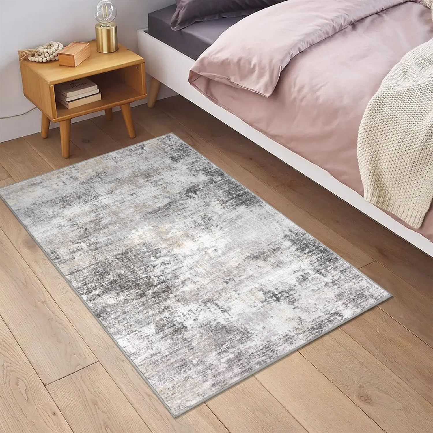 Small Abstract Area Rug 2X3 Ft Entryway Rugs Washable Door Mat Indoor Entrance,