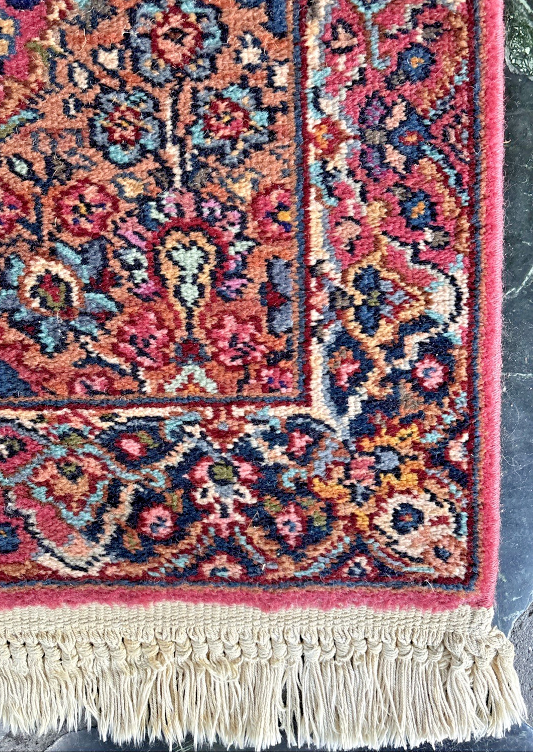 Karastan~GREAT 2’2” X 4’ MULTICOLOR PANEL #717 RUG/CARPET~Very Good