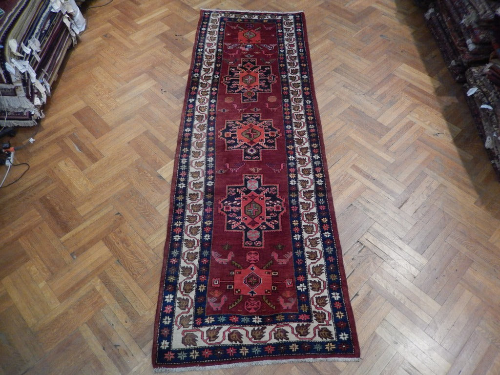 4×13′ Wide Runner Perrsian Tribbal #PIX-23110