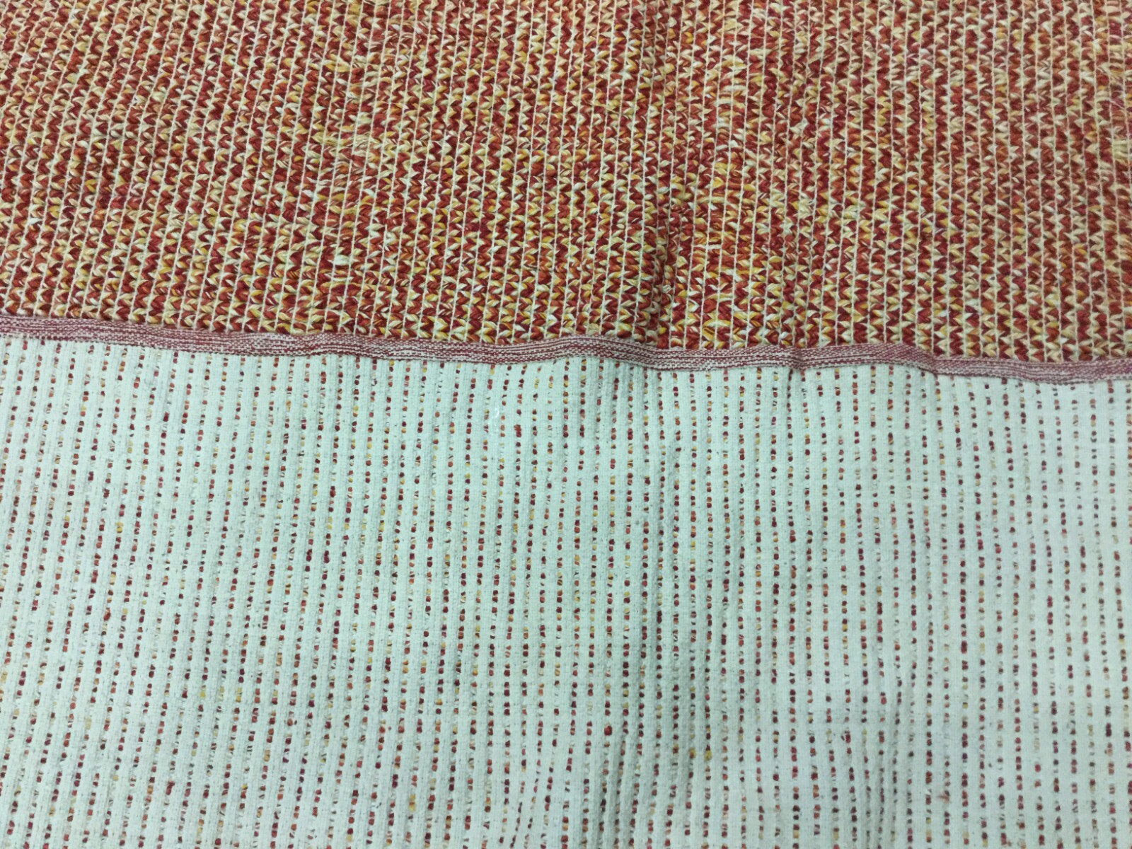 ORANGE / MULTI 6′ X 9′ Loose Threads Rug, Reduced Price 1172645580 MTK602D-6