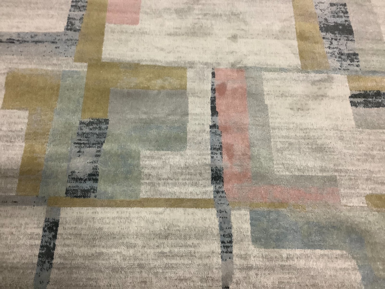 RUST 6′-7″ X 6′-7″ Square Back Stain Rug, Reduced Price 1172667528 BAY126A-7SQ