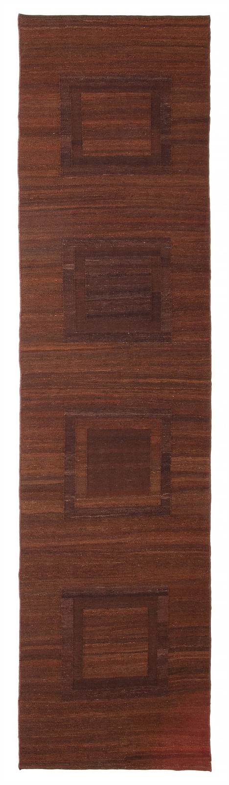 Vintage Hand Woven Area Rug 2’8″ x 10’11” Traditional Wool Oriental Carpet