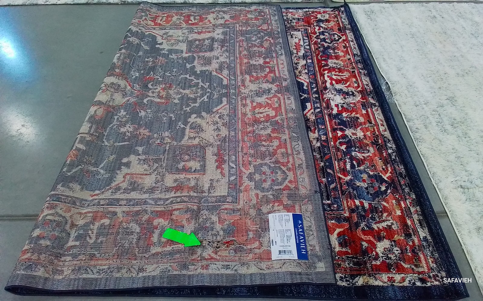NAVY / RED 8′-0″ x 10′-0″ Cut on Rug, Reduced Price 1172801726 CHL411L-8