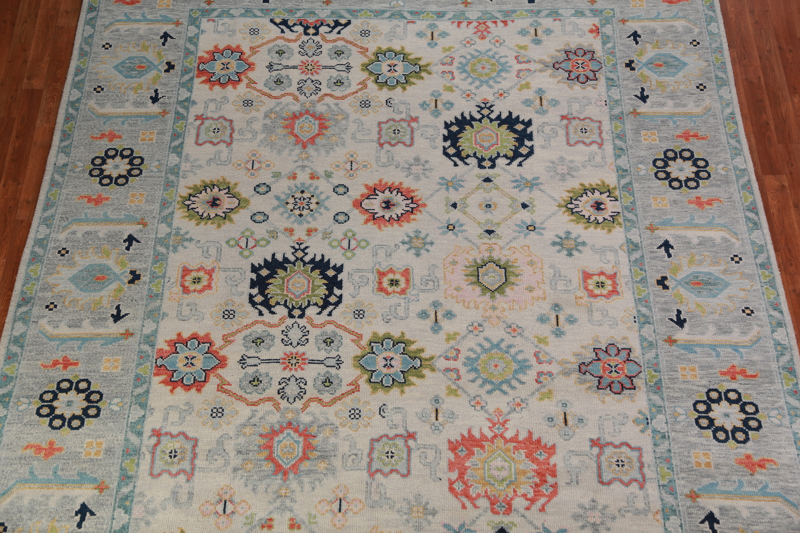 Luxurious Handcrafted Indian Living Room Rug Thick Plush 9×12 ft