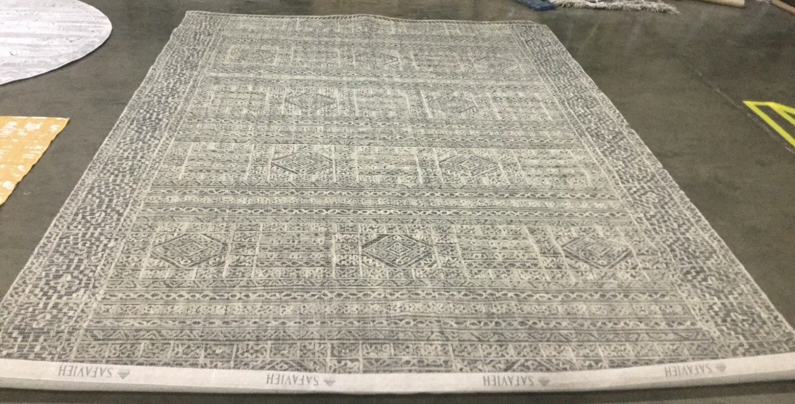 GREY / BLACK 9′ X 12′ Flaw in Rug, Reduced Price 1172663197 ABT967F-9