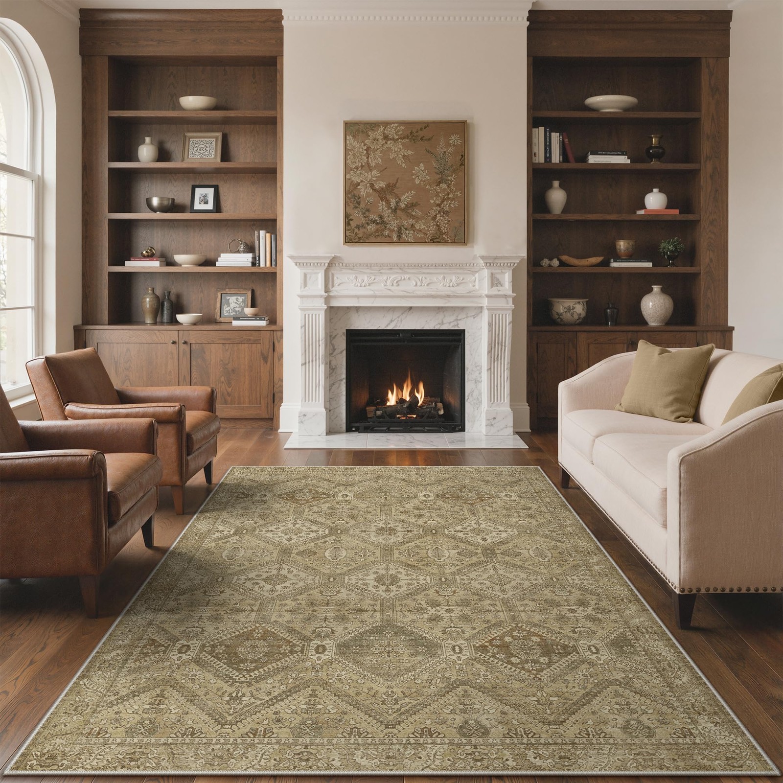 Area Rug 2×3 Doormat, Machine Washable Low Pile Rugs, Small Entryway Mat for …