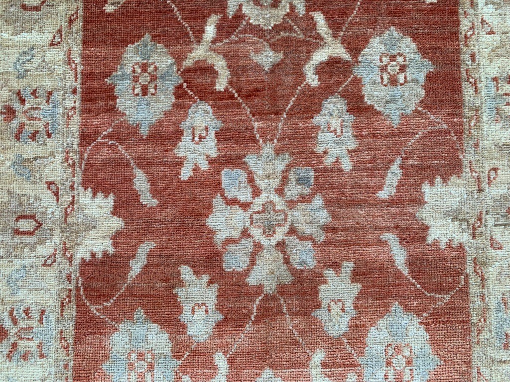 3×4 ft Afghan Kazak Rug Handwoven Rugs Geometric Rug Oriental Medallion Wool Rug