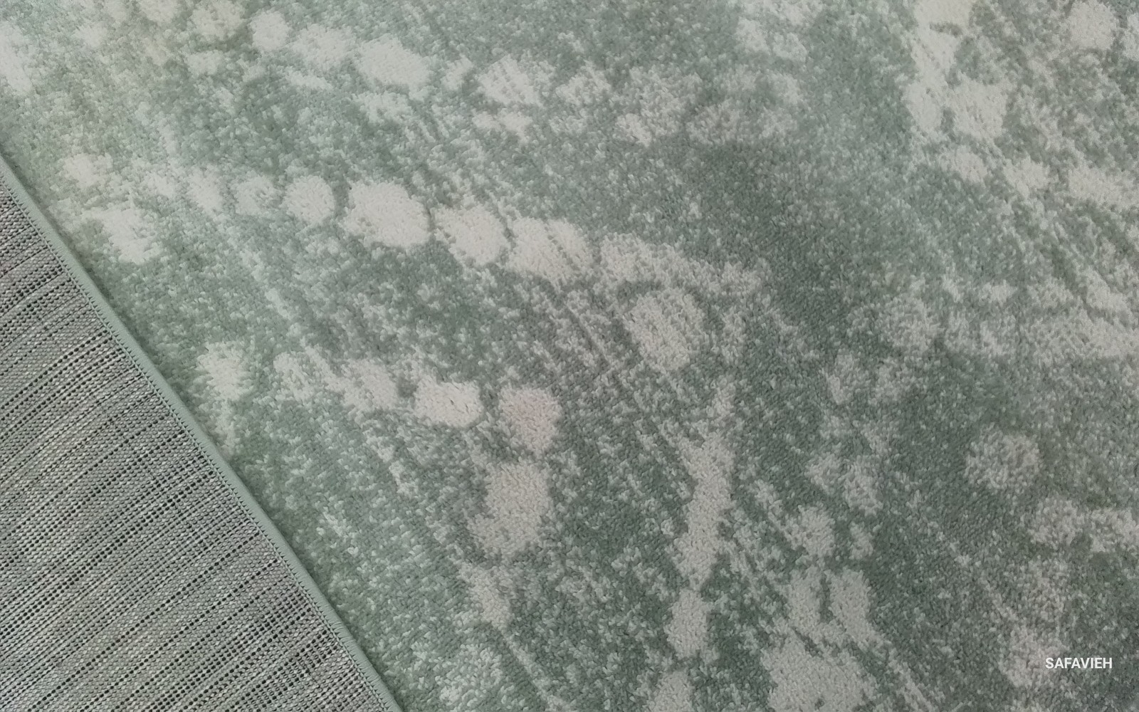 GREEN / IVORY 9′-0″ x 12′-0″ Back Stain Rug, Reduced Price 1172797734 ADR131Y-9