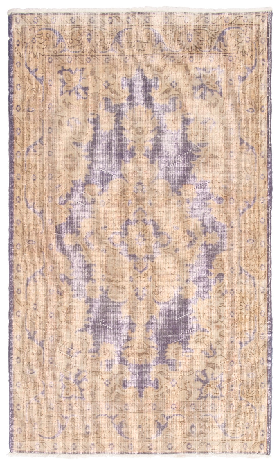 Hand-knotted Area Rug 3’10” x 6’6″ Traditional Wool Oriental Carpet