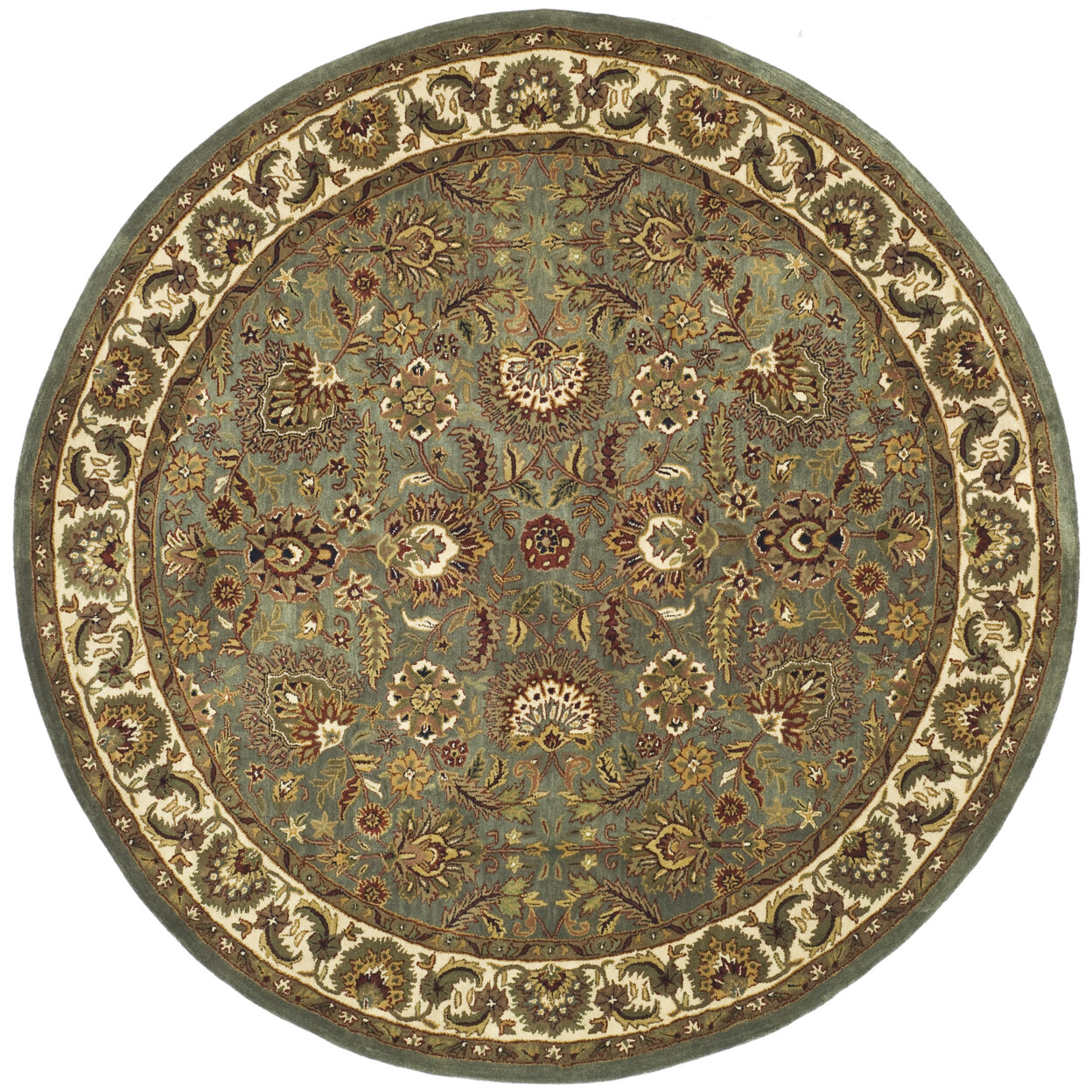 SAFAVIEH Classic CL359B Handmade Celadon / Ivory Rug
